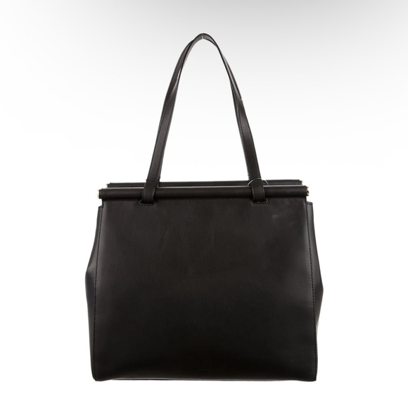 Kate Spade Black Leather New York Royal Place Cherise Structured Purse Bag Tote - Picture 3 of 4